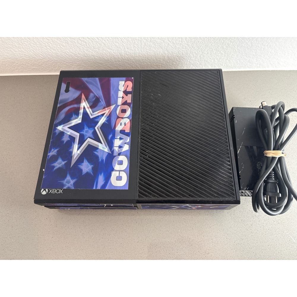 Microsoft Xbox One 1540 1TB Console Dallas Cowboys NFL Decals Tested Working